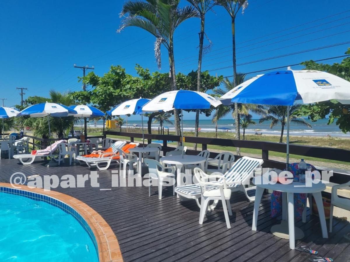 Apto Cond Ilhas Do Caribe - Pr - Beira Mar 马蒂尼奥斯 外观 照片