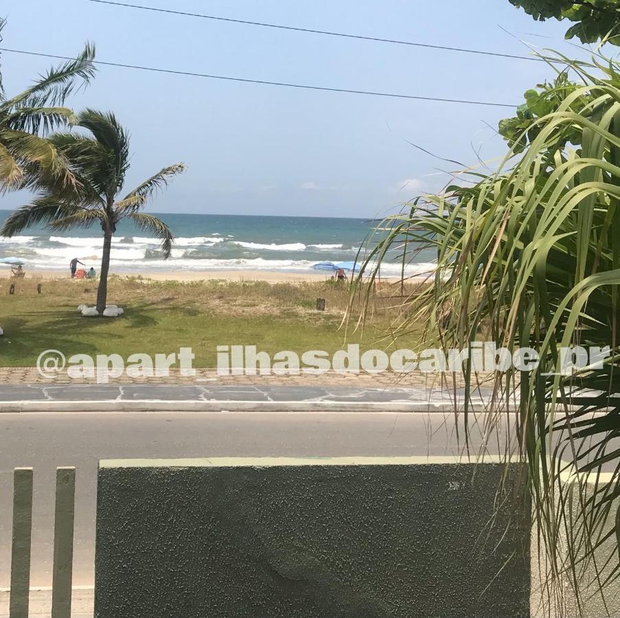 Apto Cond Ilhas Do Caribe - Pr - Beira Mar 马蒂尼奥斯 外观 照片