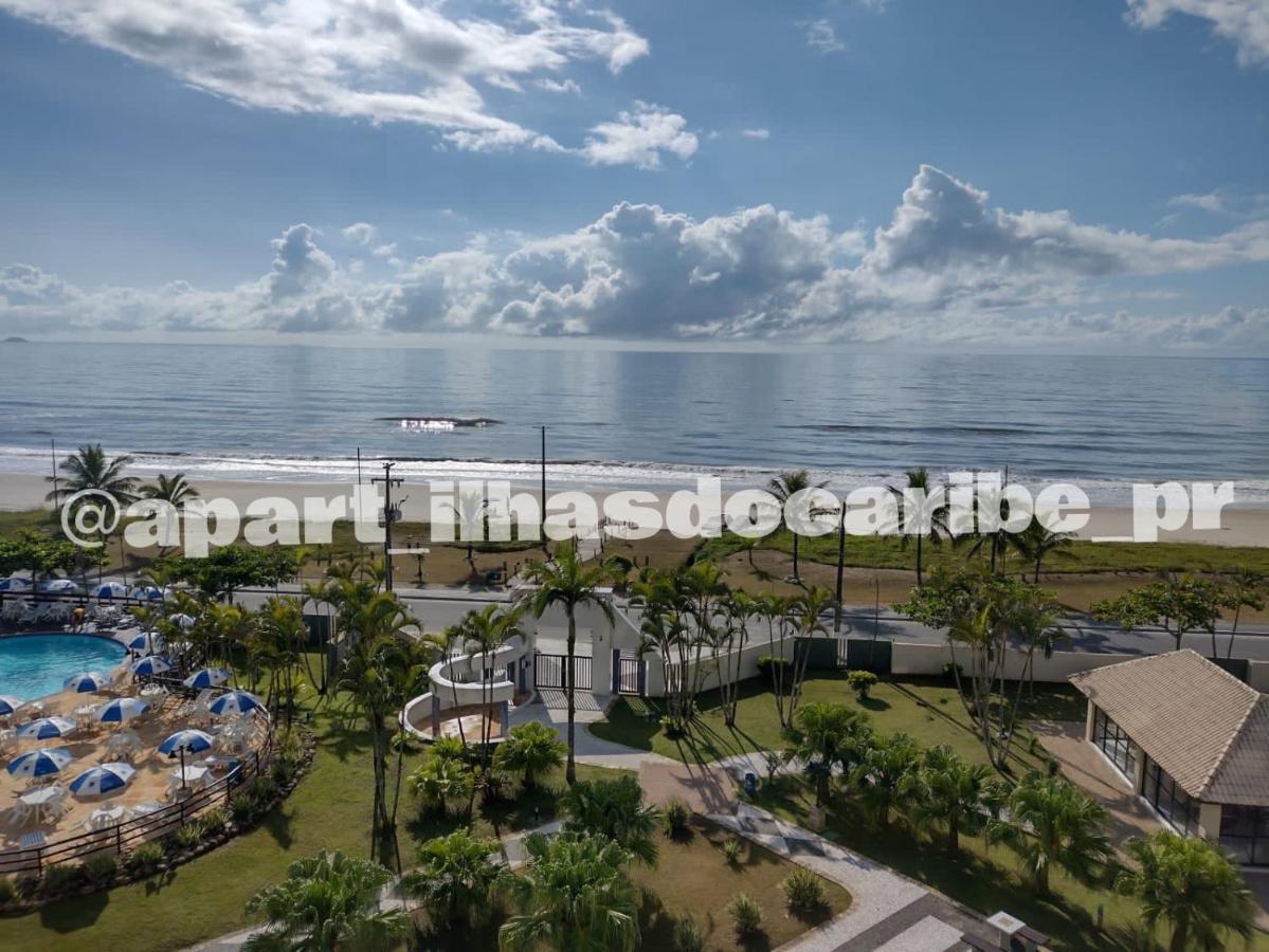 Apto Cond Ilhas Do Caribe - Pr - Beira Mar 马蒂尼奥斯 外观 照片