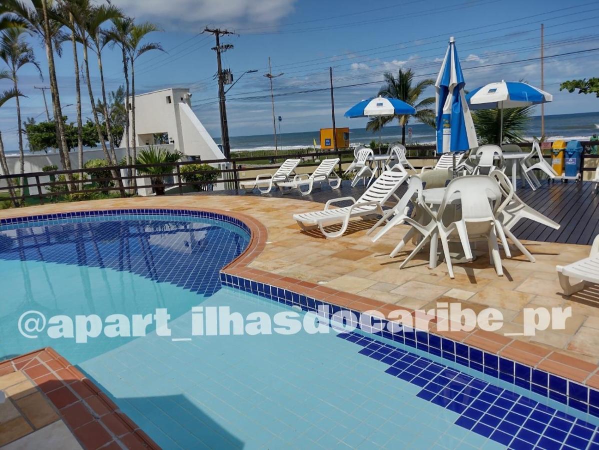 Apto Cond Ilhas Do Caribe - Pr - Beira Mar 马蒂尼奥斯 外观 照片