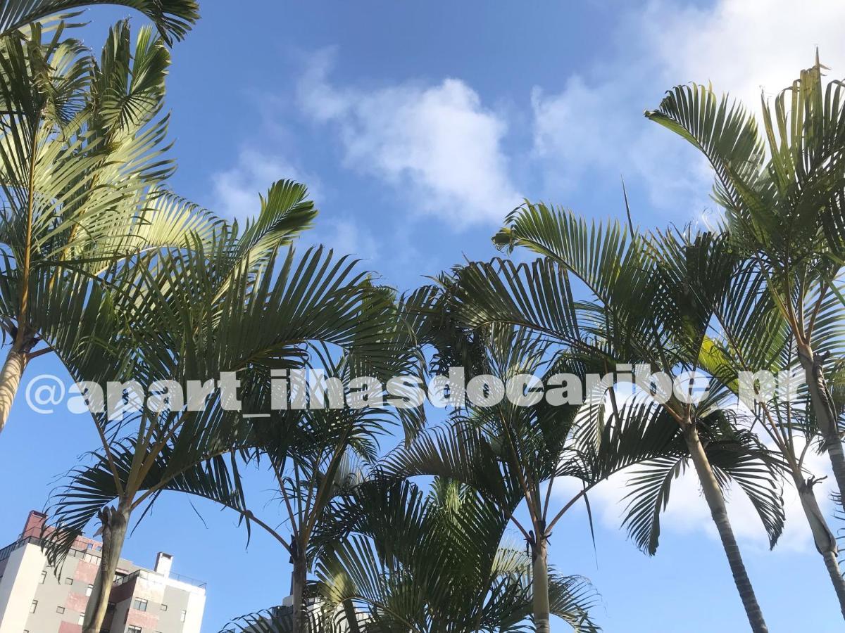 Apto Cond Ilhas Do Caribe - Pr - Beira Mar 马蒂尼奥斯 外观 照片