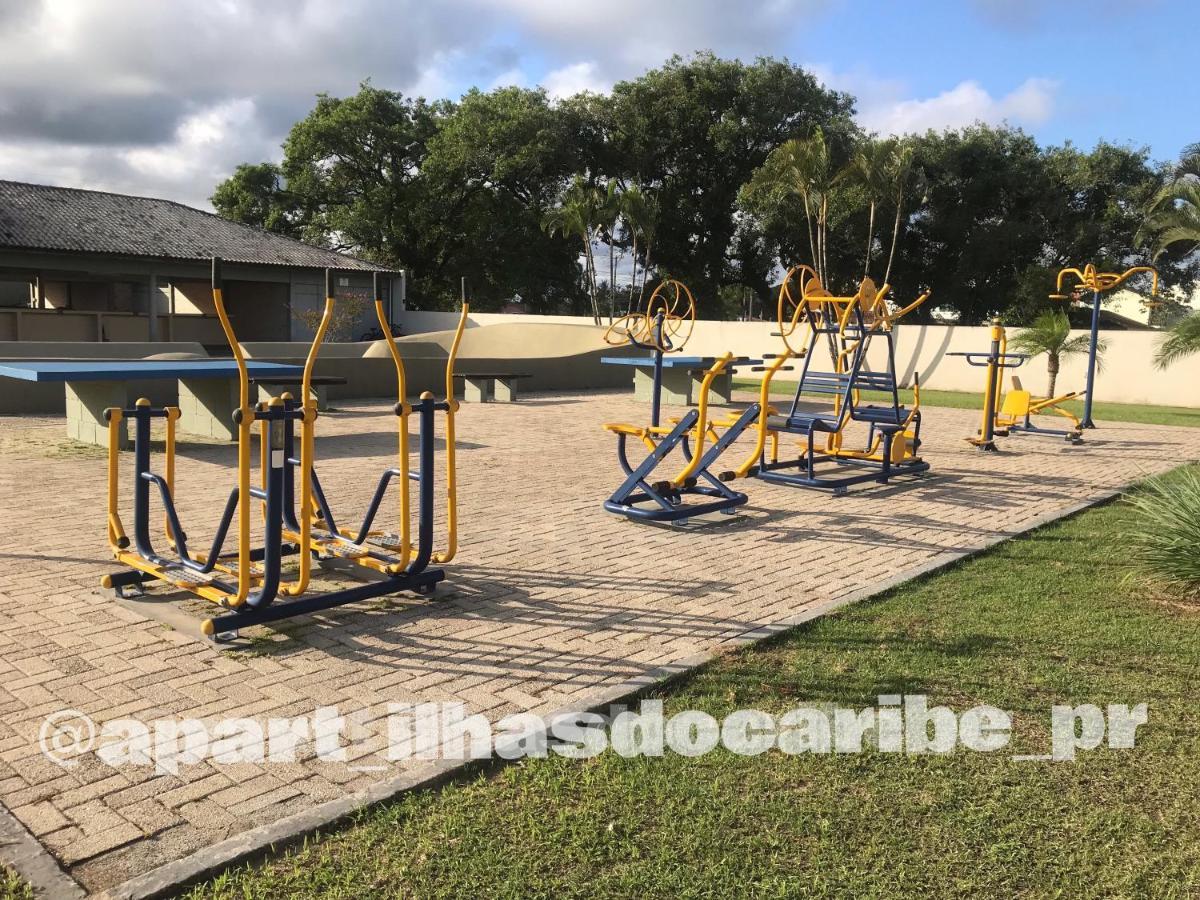 Apto Cond Ilhas Do Caribe - Pr - Beira Mar 马蒂尼奥斯 外观 照片