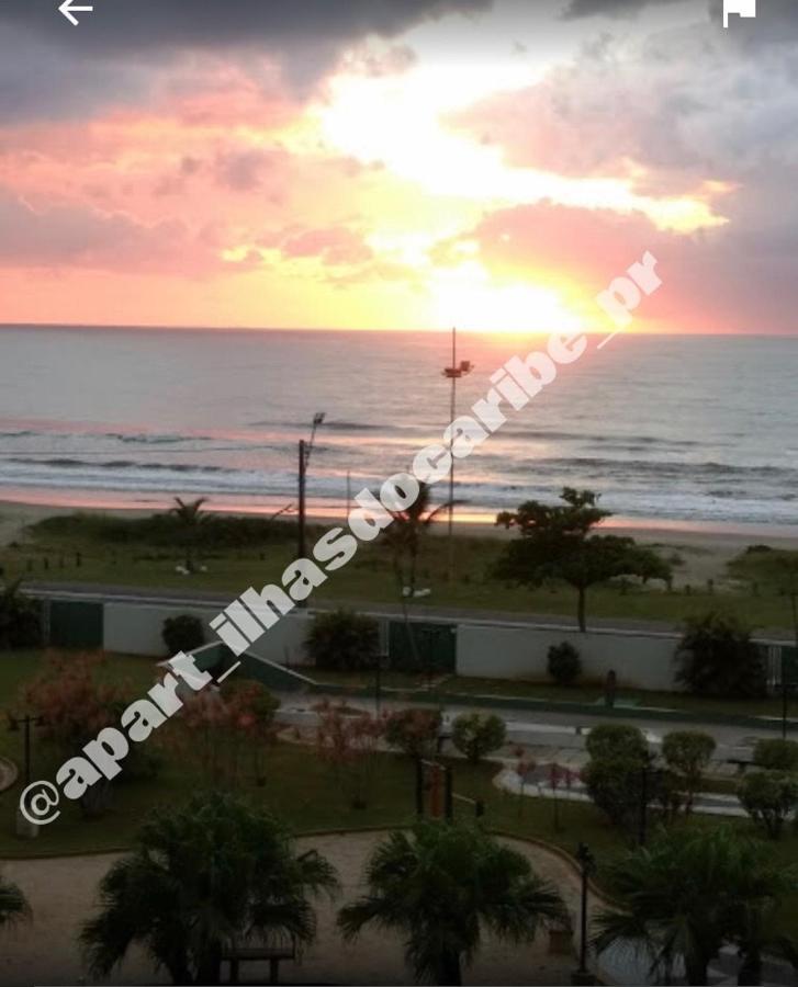 Apto Cond Ilhas Do Caribe - Pr - Beira Mar 马蒂尼奥斯 外观 照片