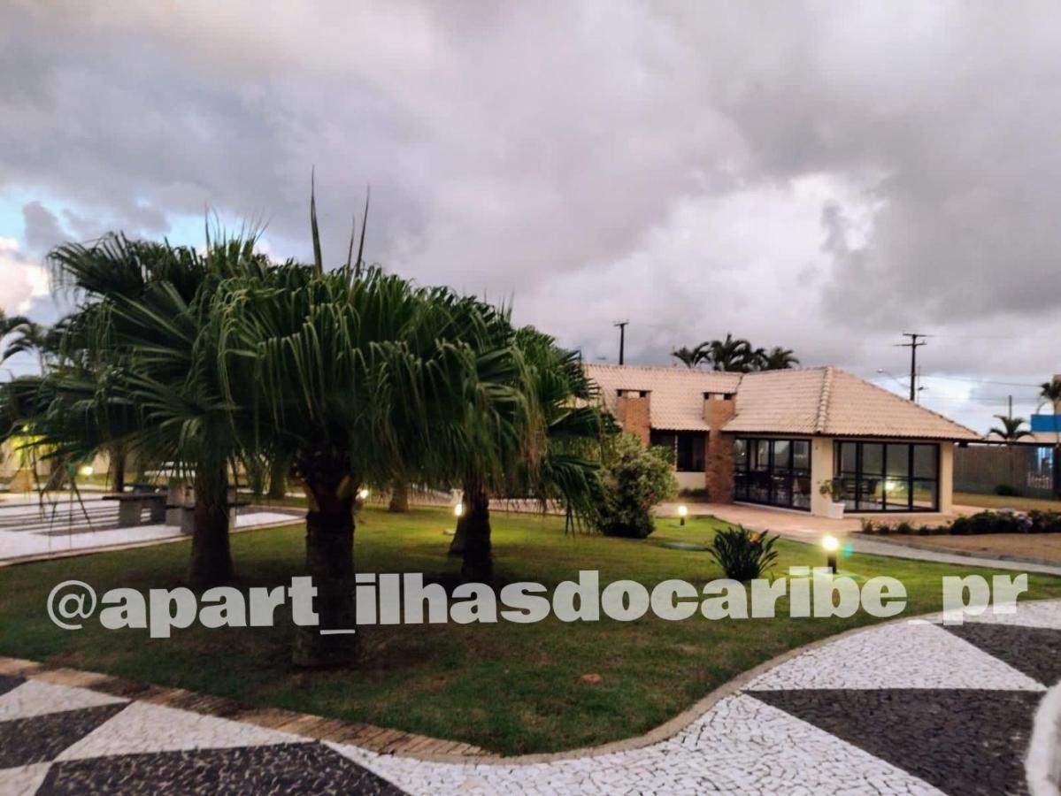 Apto Cond Ilhas Do Caribe - Pr - Beira Mar 马蒂尼奥斯 外观 照片