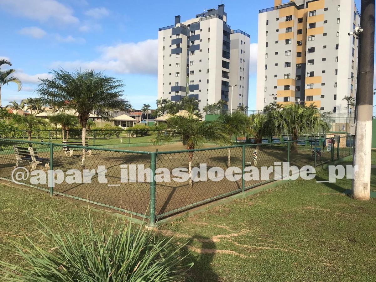 Apto Cond Ilhas Do Caribe - Pr - Beira Mar 马蒂尼奥斯 外观 照片
